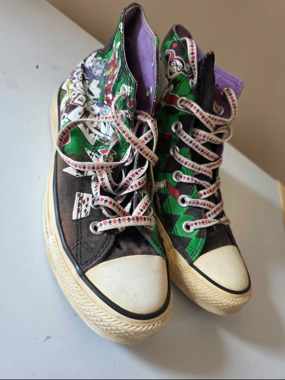 Joker & Harley Quinn Converse